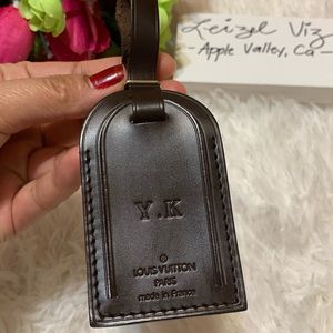 Louis Vuitton Large Ebene Luggage Tag